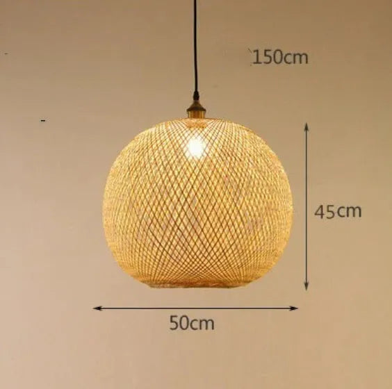 Rustic pastoral chandelier ceiling light with multiple lamp holder size options
