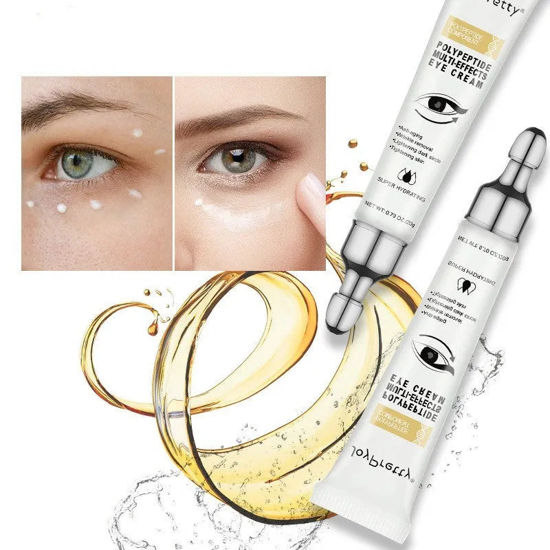 20g peptide eye cream jar for dark circles and puffiness reduction
