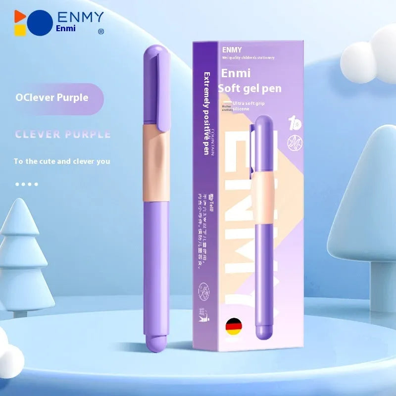 Student posture correction pen in blue, green, purple, and orange colour options with plastic shell.