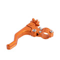 Aluminium motorcycle two-finger clutch lever shown in multiple colour options