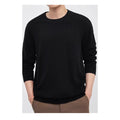 Men's standard wool pullover sweater in multiple colours for autumn and winter wear