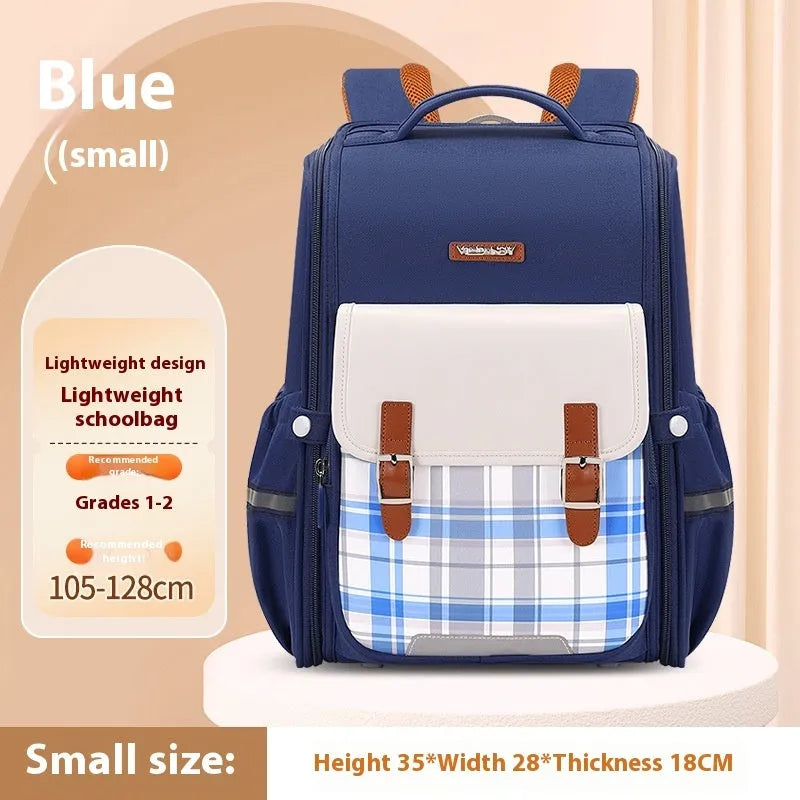 Modern Oxford cloth student schoolbag in various colours suitable for grade 5-6 students