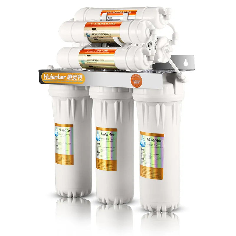 White plastic water purifier filter element cartridge for household direct drinking water purification