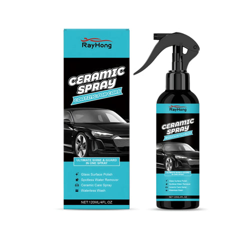 120ml automobile ceramic coating spray bottle with PTFE protection formula