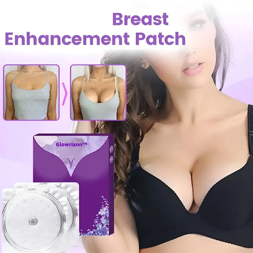 Breast enhancement mask chest patch pair for bust contouring application