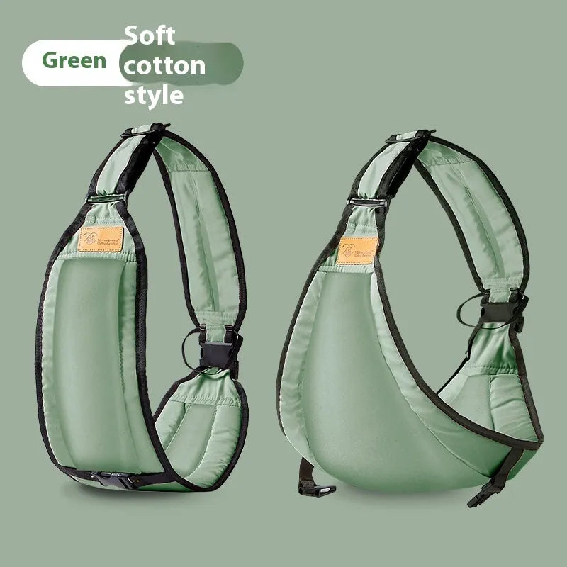 Cloth baby waist stool carrier in grey colour with free size adjustable design for children 1-48 months