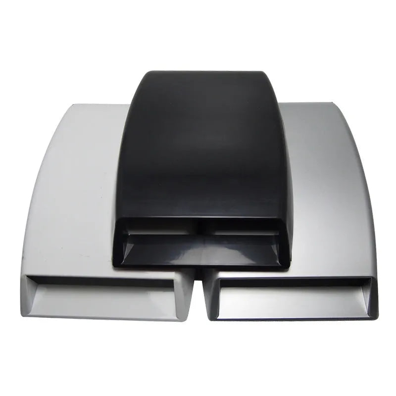 Black silver white ABS plastic car decoration air vent with 260mm length