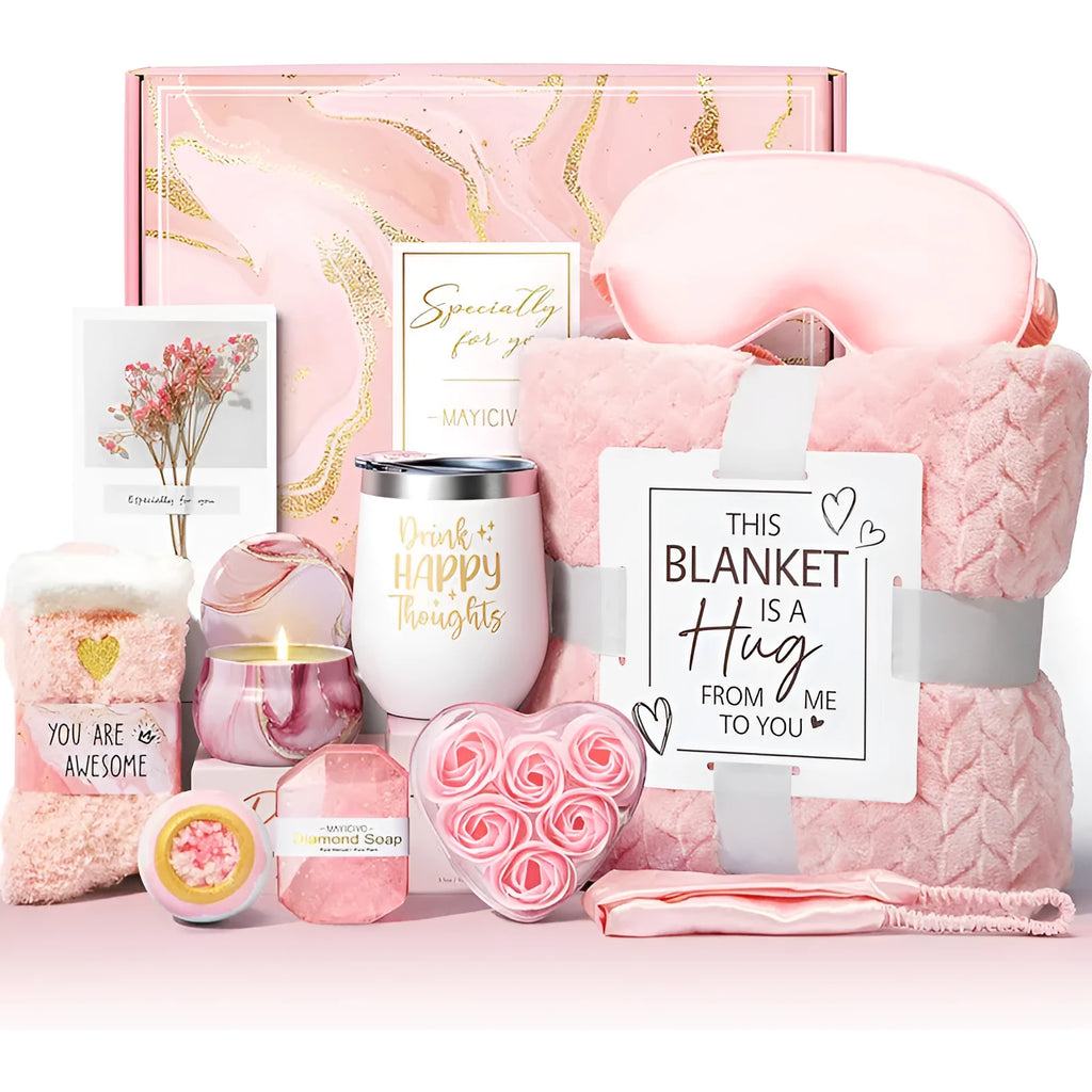 Aromatherapy gift set with plastic packaging in modern simplicity style measuring 27x23x13cm