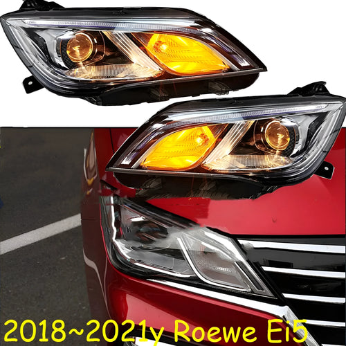 Car headlight replacement unit for 2018-2021 vehicles with 9-line projector design
