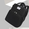 Nylon mother and baby bag with curved shoulder strap and USB charging port in multiple colour options
