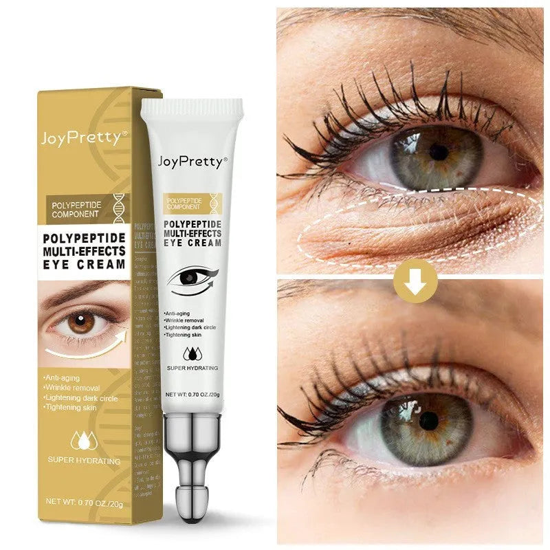 20g peptide eye cream jar for dark circles and puffiness reduction