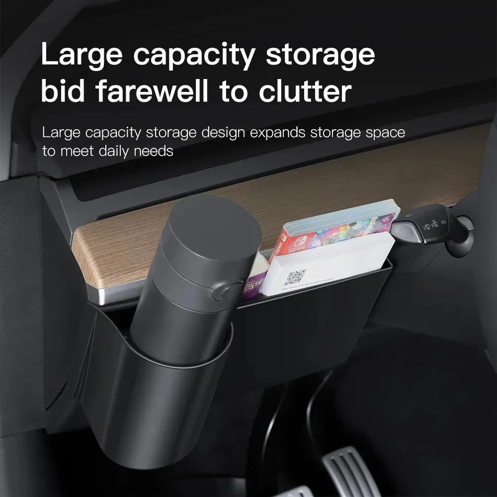 Plastic water cup holder for Tesla Model 3 and Model Y dashboard