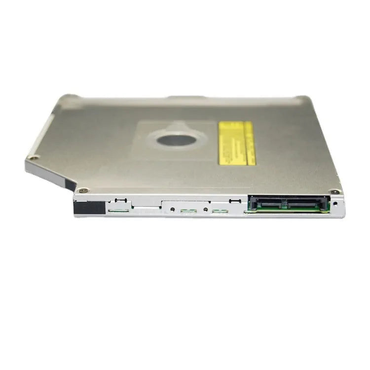 Silver built-in SuperDrive optical drive for MacBook Pro 13 laptops with SATA connector