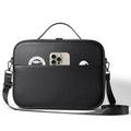 Black Superfiber MR glasses storage box for Apple Vision Pro headset protection.