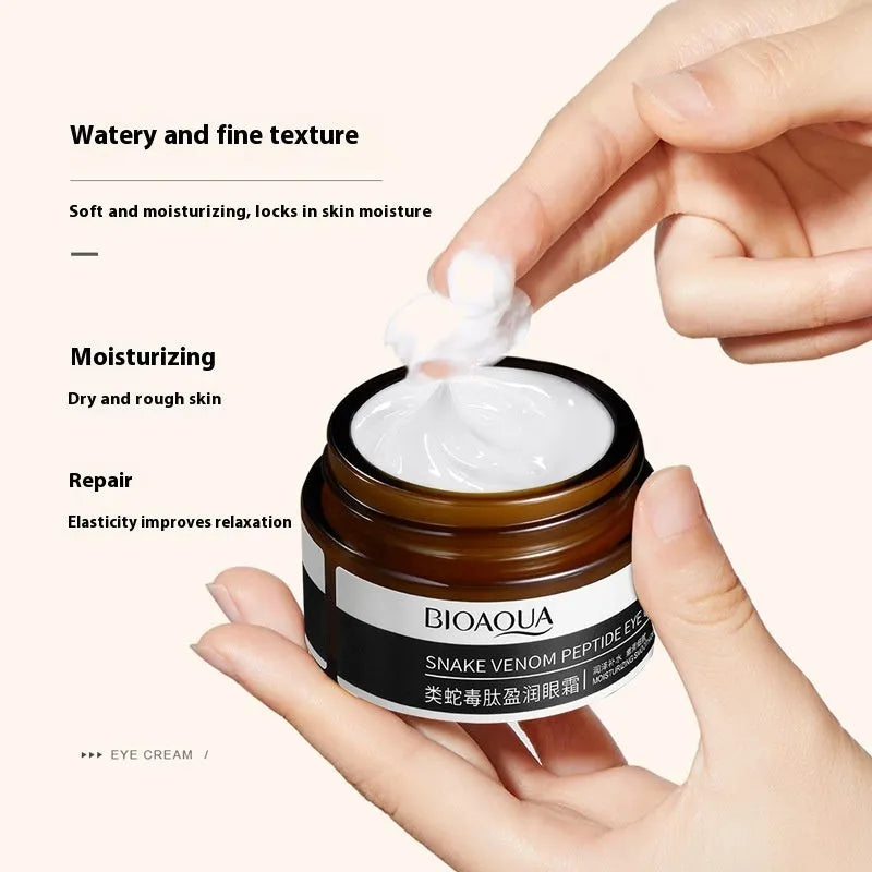 30g container of peptide firming eye cream for dark circles