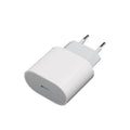 PD20W mobile phone charger with USB port in American and European plug styles