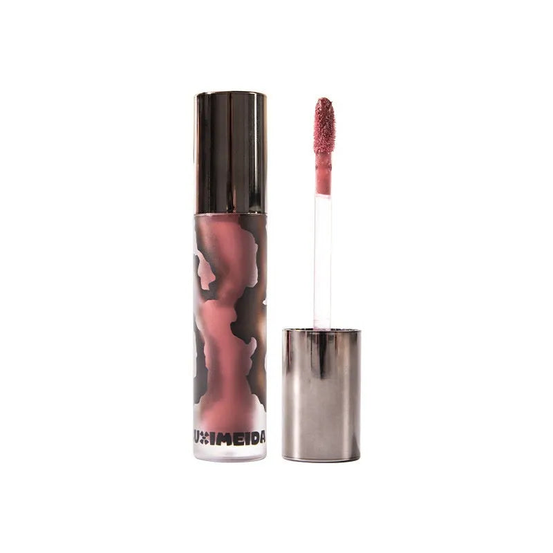 Lava Secret Matte Lip Mud lipstick in Orange Brown Coffee shade showing 3.2g tube with non-stain formula