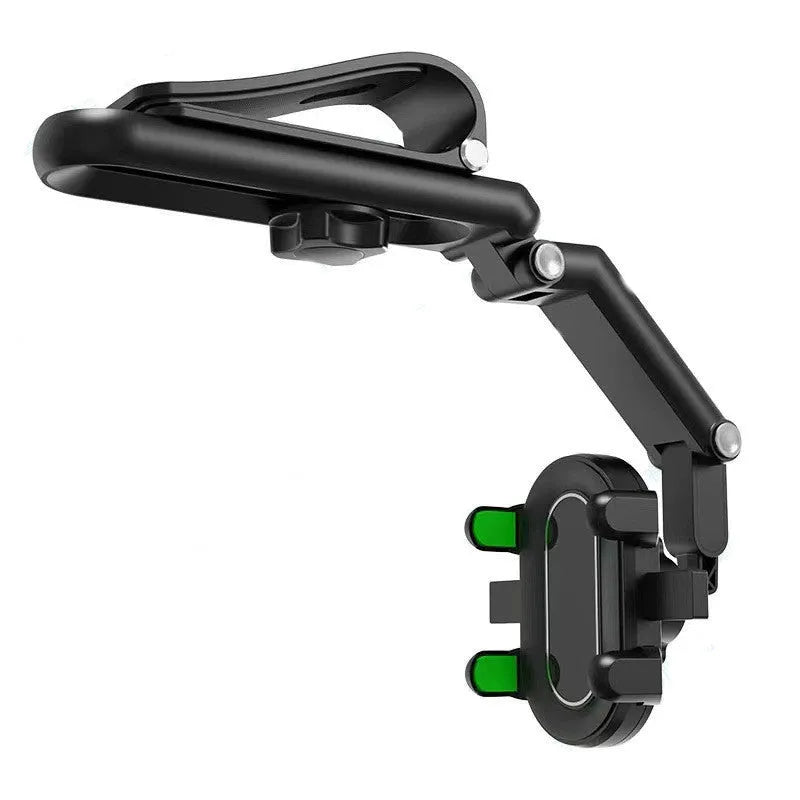 Car mount sun visor accessory for rear seat windows with buckle-type installation in black or green