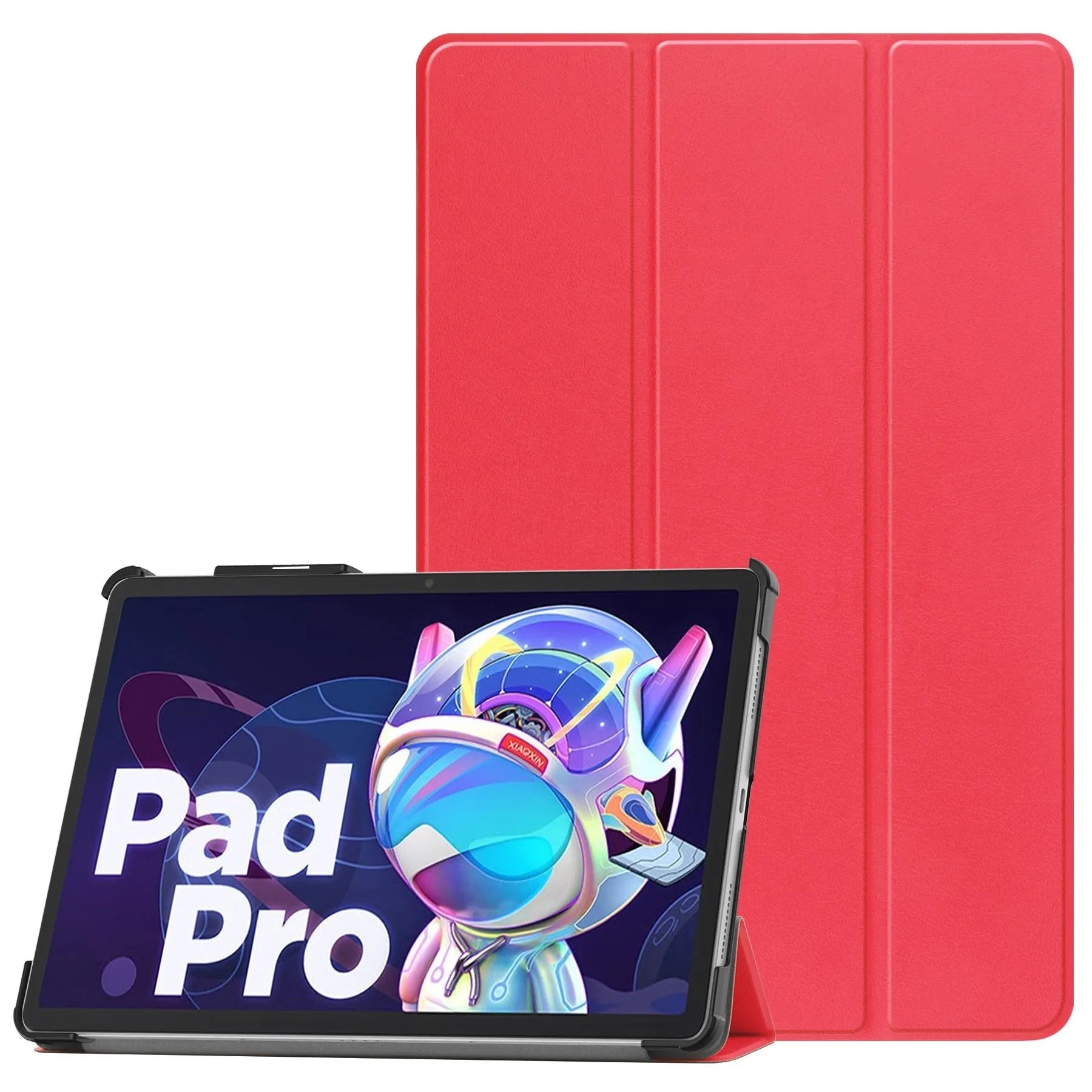 Lenovo Tab P12 12.7-inch tablet protective case with a three-fold stand in various colour and pattern options.