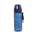 Chinese style sports water bottle with tea compartment in blue, red, black or grey colour