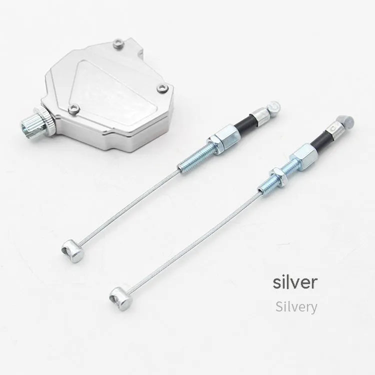 Aluminium alloy motorcycle labour-saving clutch box in multiple colours including red, blue, gold, black, orange, and silver.