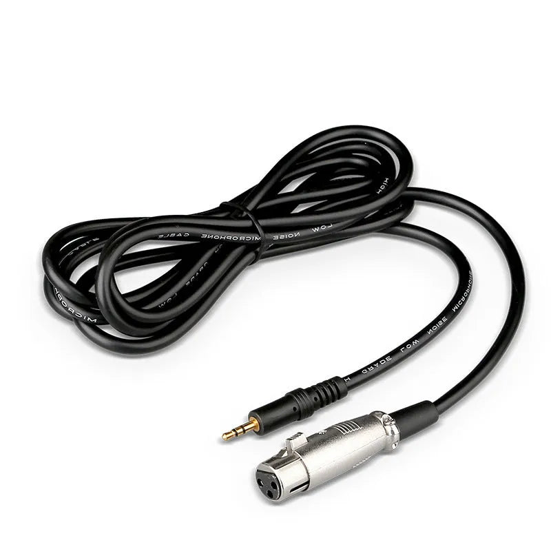 FG2 coloured retro-style condenser microphone with cable for karaoke and professional recording.