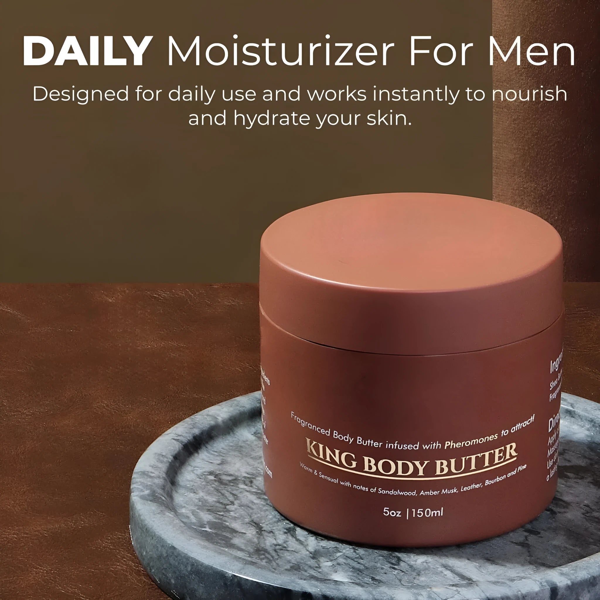 Moisturising body cream in single unit packaging for universal skin type application