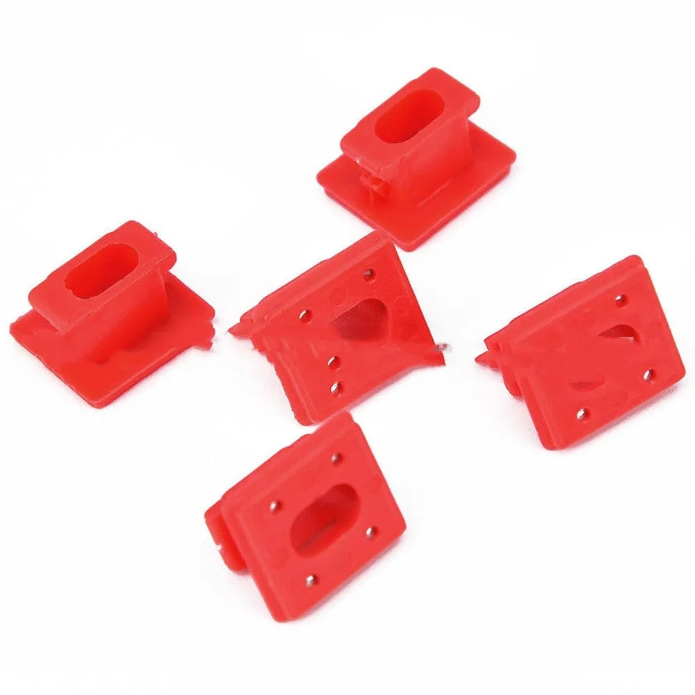 Black plastic BMW door trim panel snap clips for 3 7 X3 Series replacement