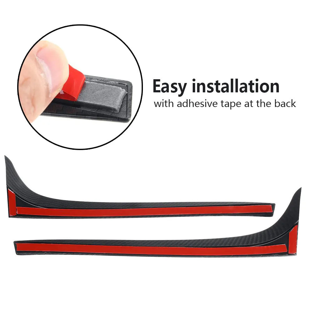 Glossy black ABS plastic rear window spoiler wing for Volkswagen Golf 7 car