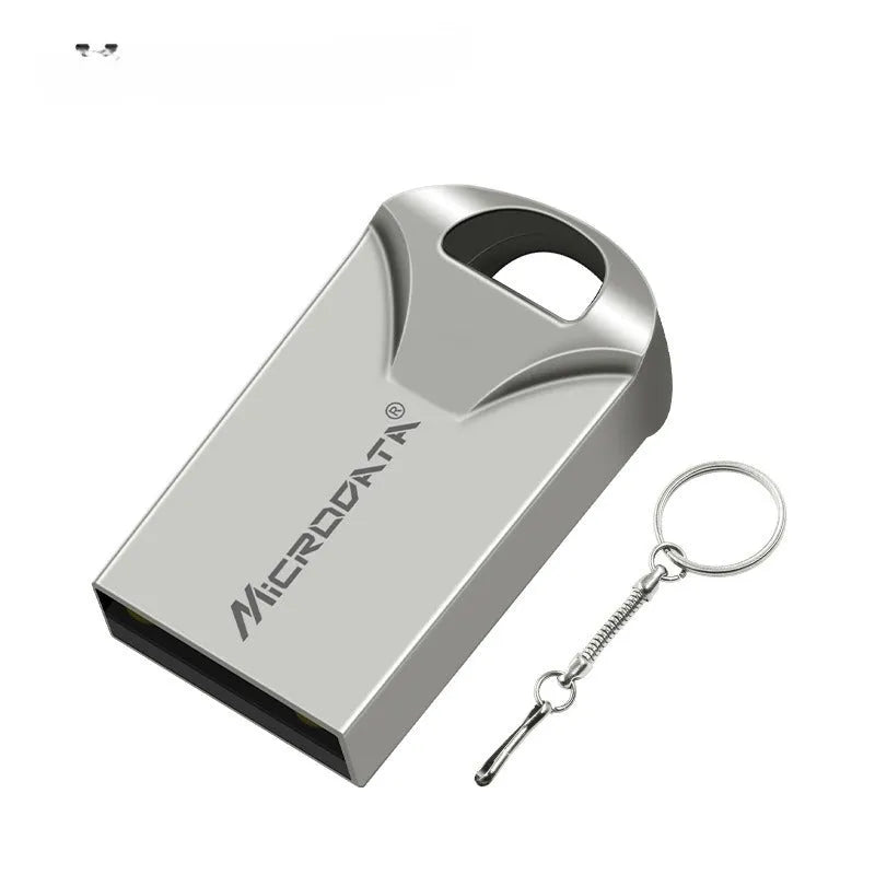 Metal Creativity Speed Car USB storage disc on necklace chain in silver, black, gold colours