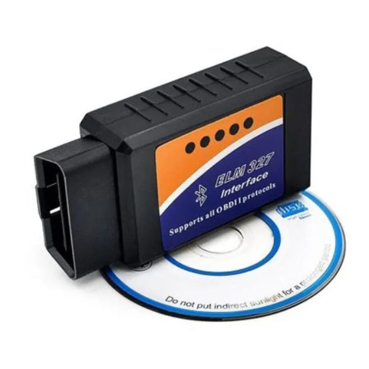 OBD2 Bluetooth vehicle diagnostic scanner for Android and Windows fault code reading