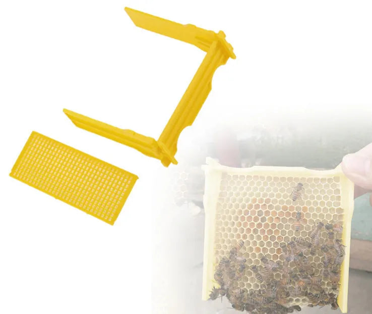 Three white EPS foam bee delivery boxes for hive mating and pollination transport
