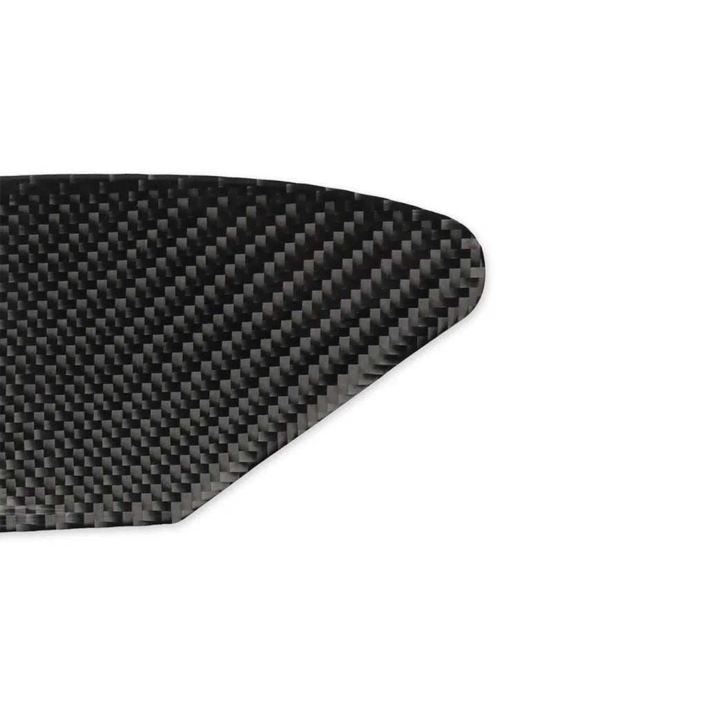 Carbon fibre decorative sticker for refreshing USB charging port panels on laptops and devices.