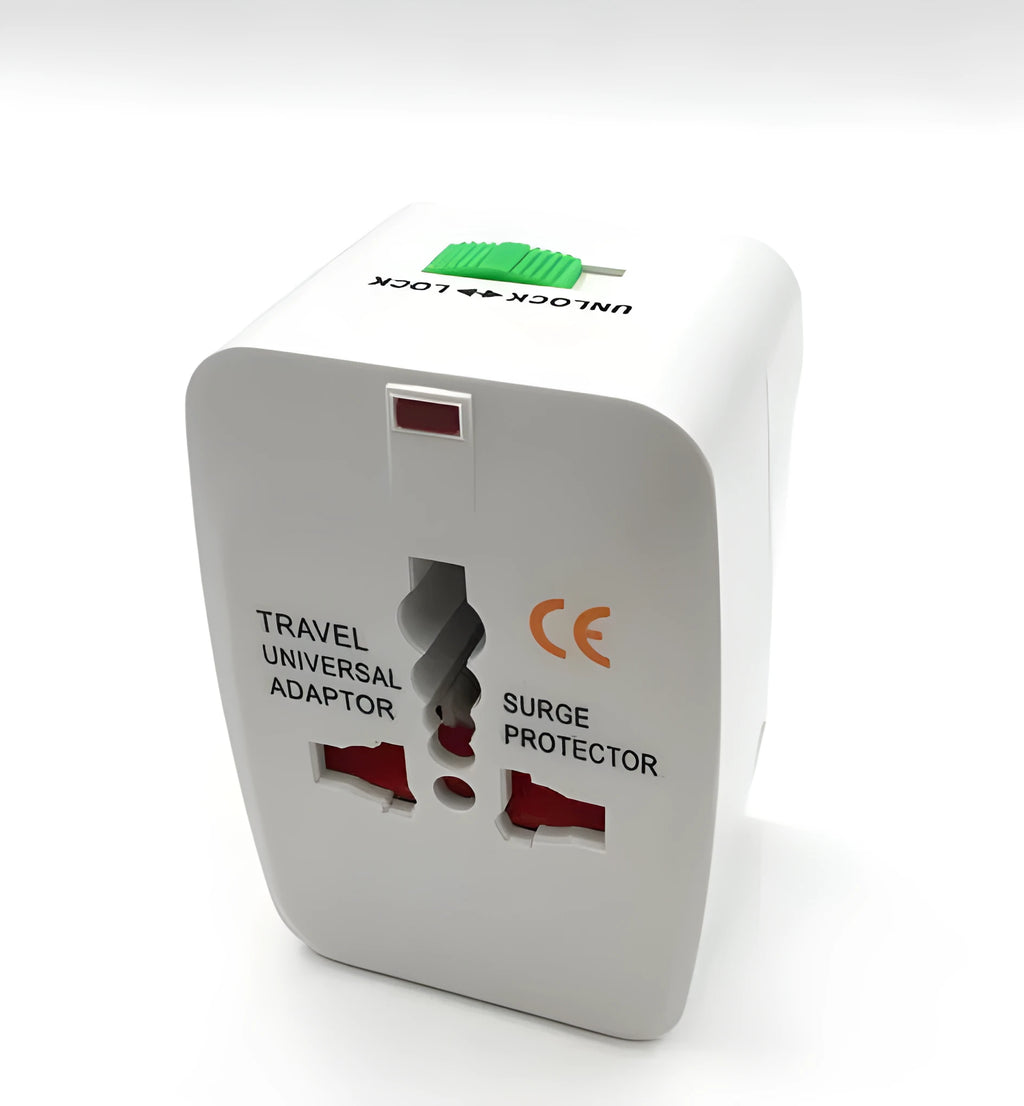 Universal travel plug adapter converter for international mobile phone charging 73x50x39mm