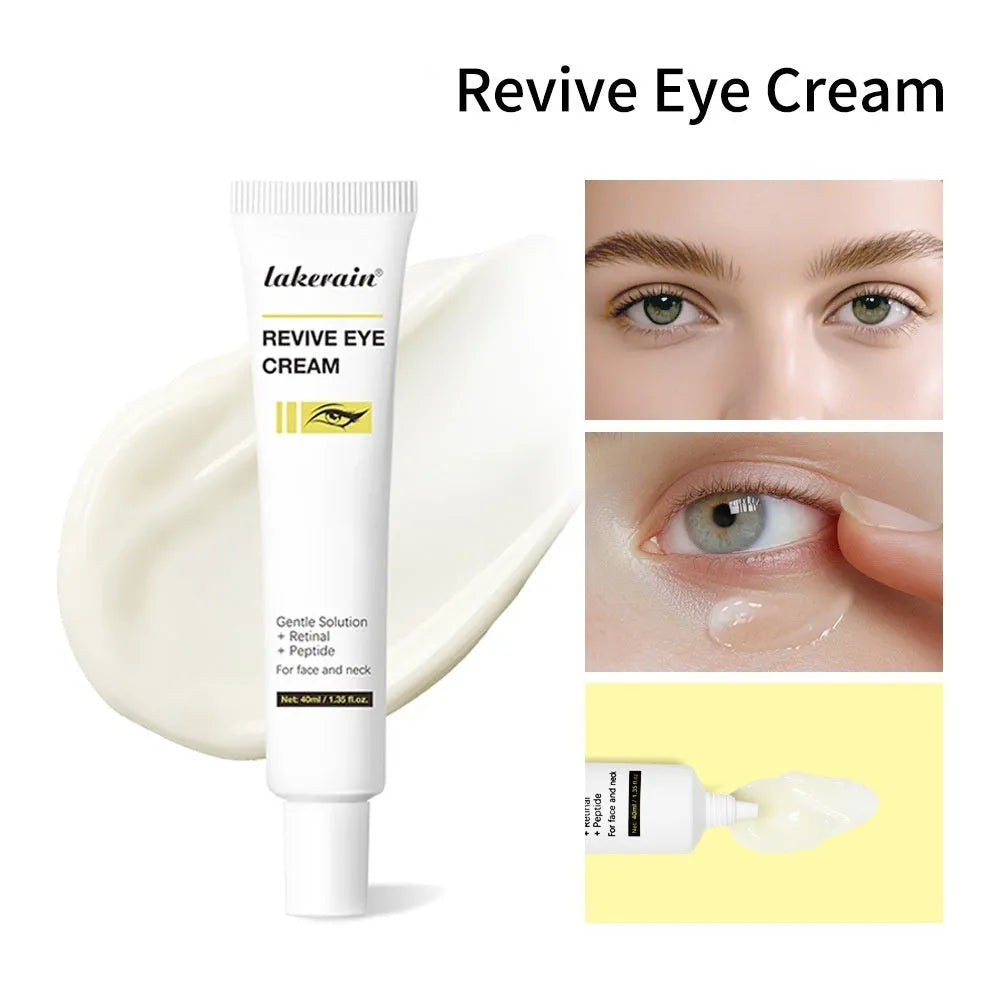 40ml retinol eye cream tube for dark circles and fine lines treatment