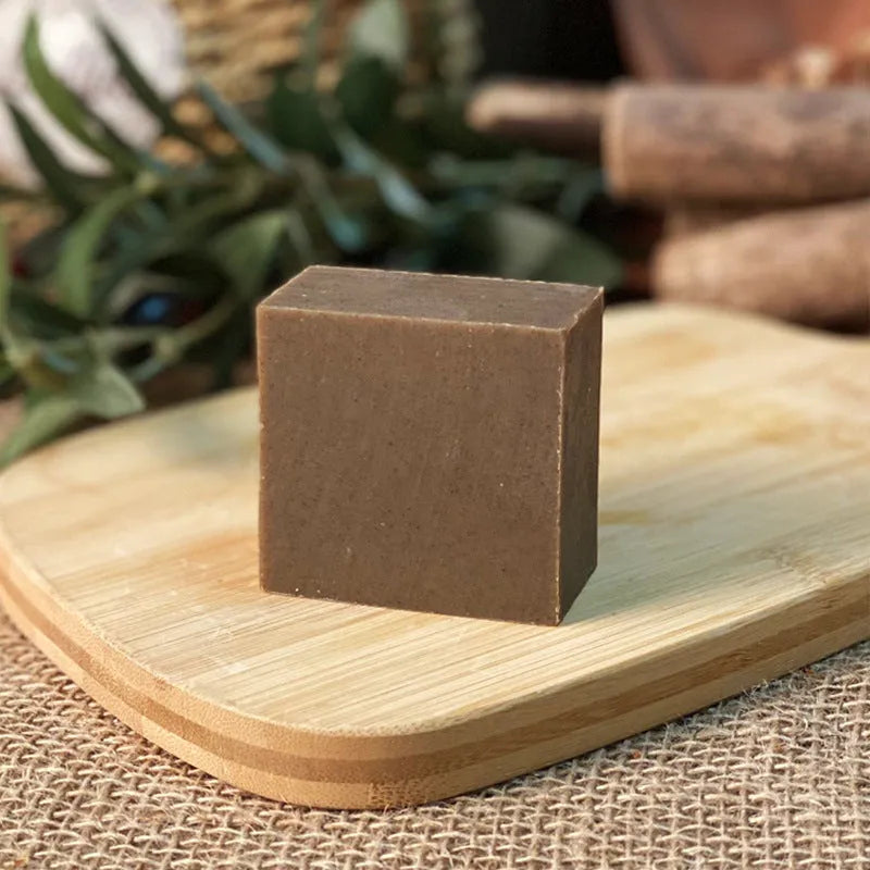 Nine grass cold process shampoo soap bar 72g solid hair washing bar