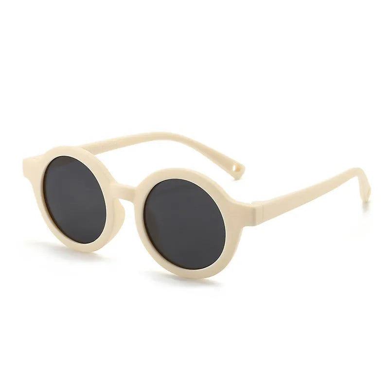 Children's round-frame sunglasses with UV400 protection for 0-3 year olds in various colours