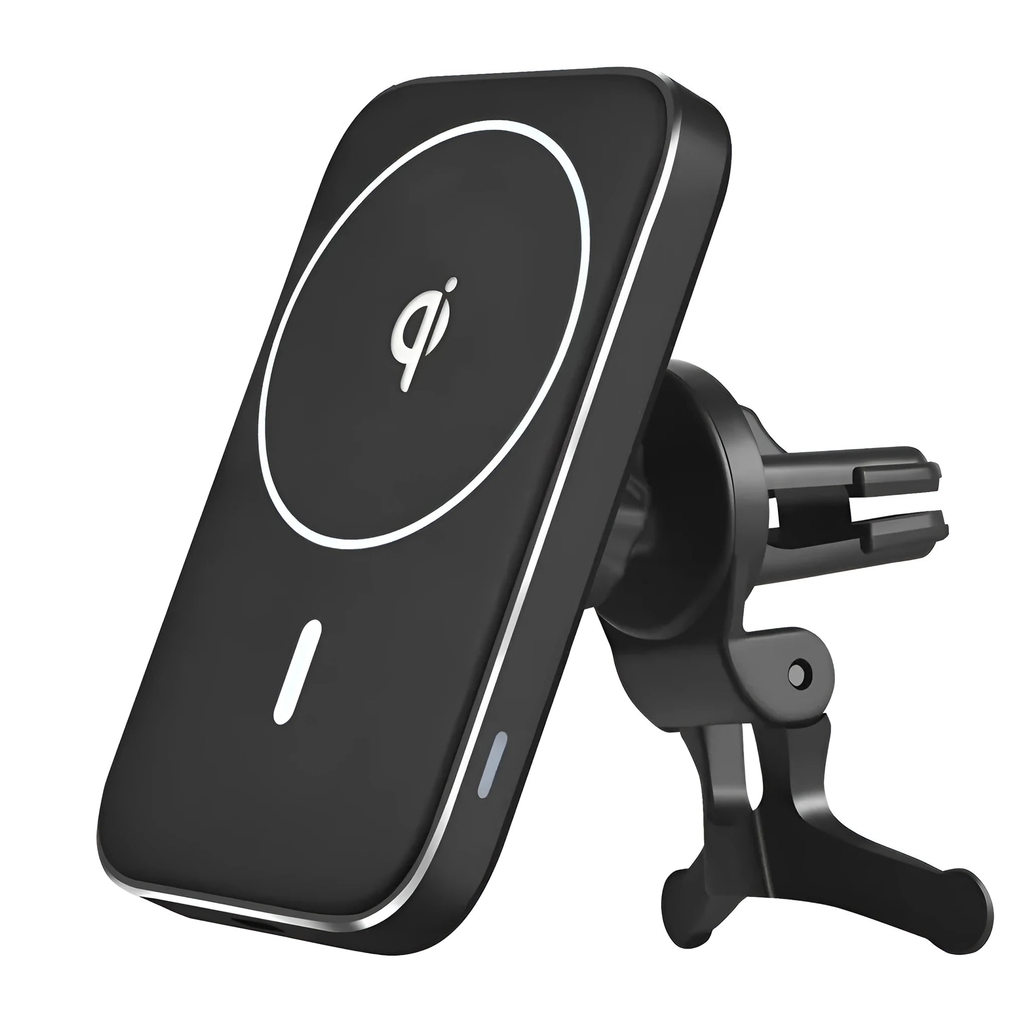 Black M6 magnetic car bracket wireless charger for mobile phones