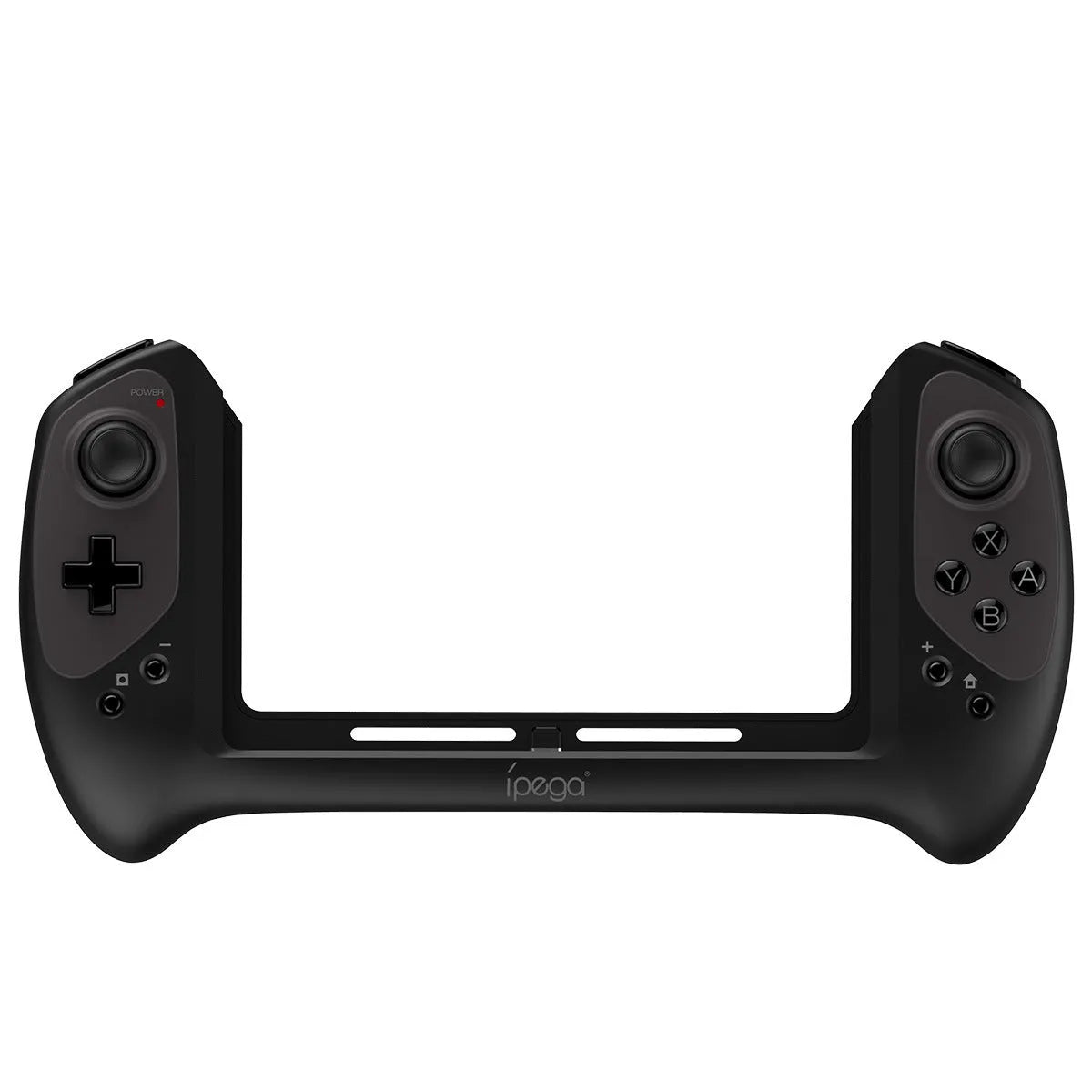 Black Bluetooth wireless gamepad for Nintendo Switch with ergonomic grip and TYPE-C connector