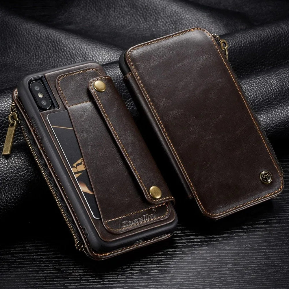 PU leather flip case for SAMSUNG Note9 mobile phone in black, brown, and red colour options