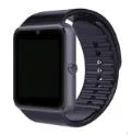 Smart watch with 1.54-inch touchscreen and silicone strap on a wrist