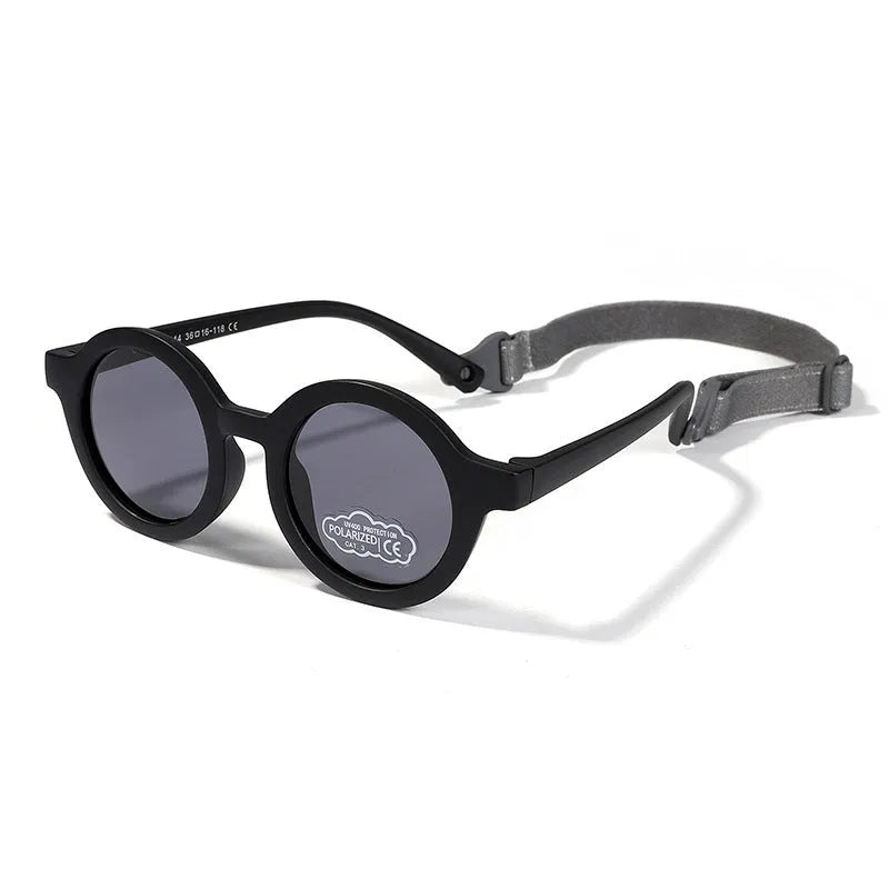 Children's round-frame sunglasses with UV400 protection for 0-3 year olds in various colours
