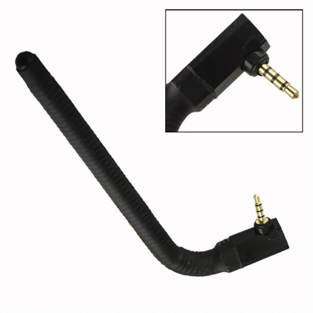 Compact rectangular mobile phone signal booster antenna with an adsorption mount on the back.
