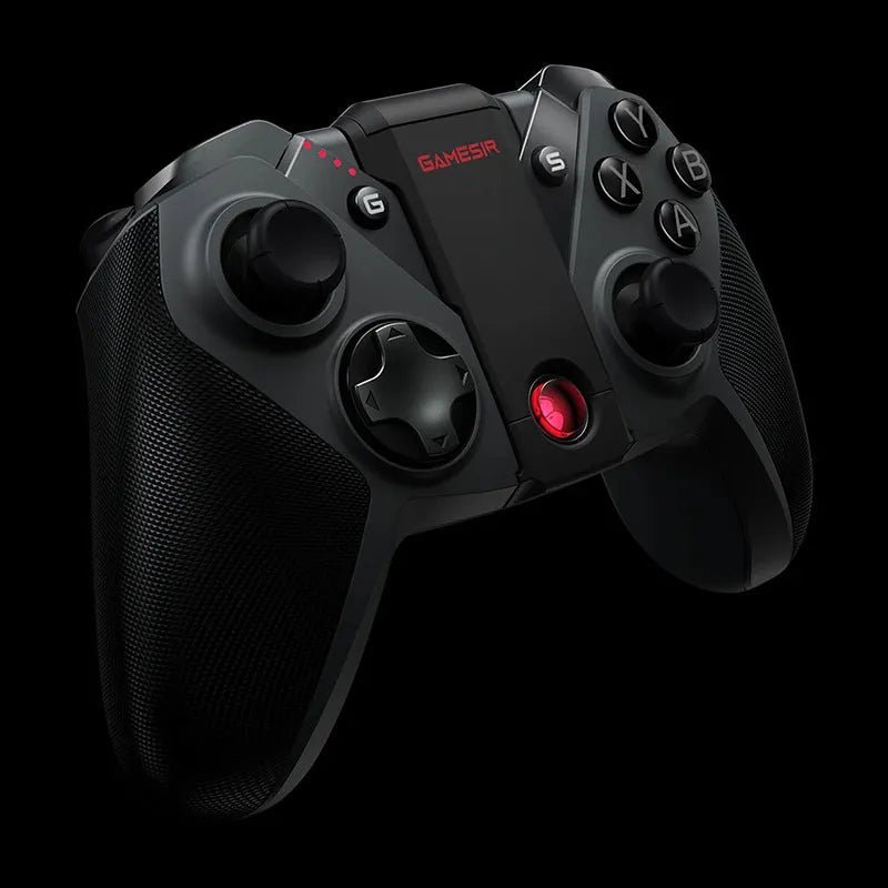 Black Gaishi chicken Type-C wired game controller with vibration function