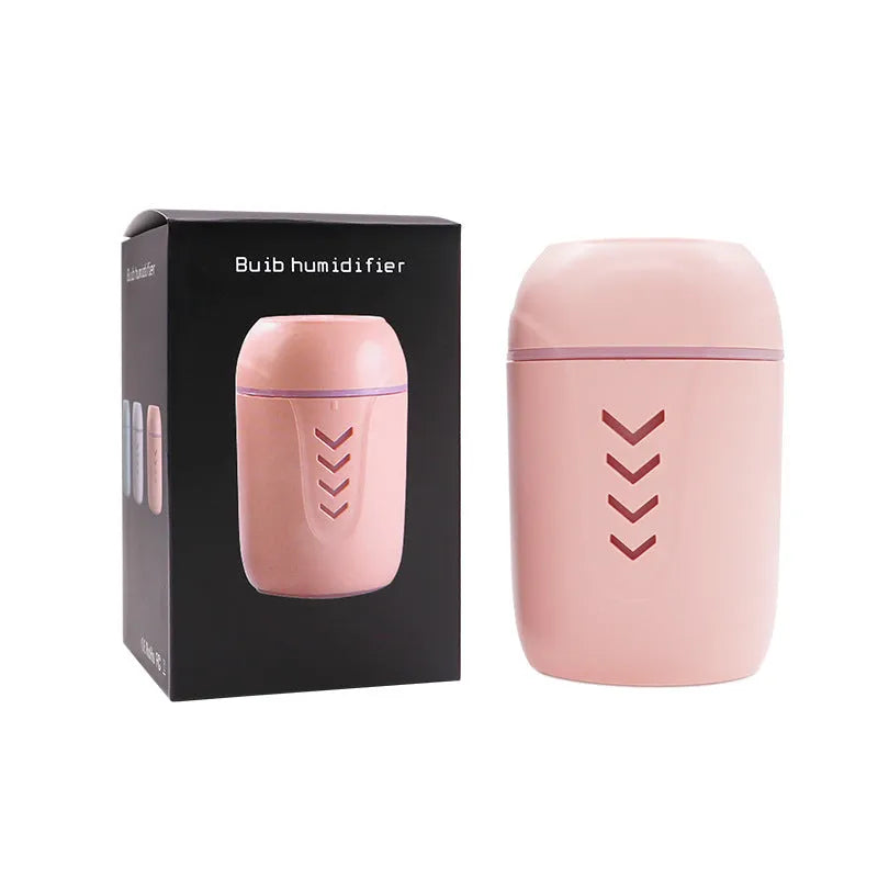 X3 portable car humidifier in columnar design with 200ml water tank capacity