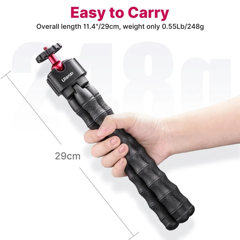 Multifunctional VLOG suite with a portable tripod for live streaming and video creation.