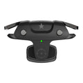 Black F5 wired game controller for mobile phones with compact handheld design