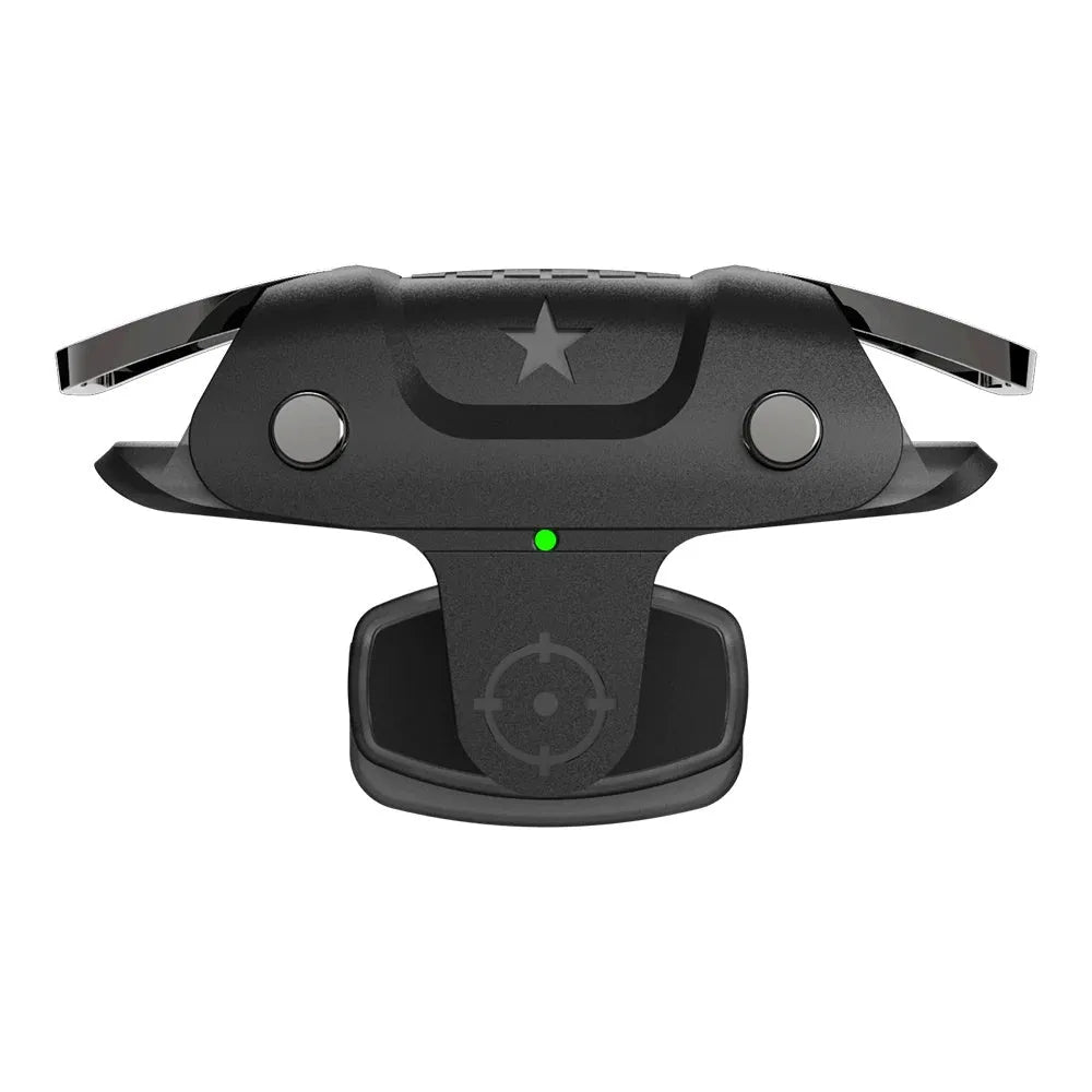 Black F5 wired game controller for mobile phones with compact handheld design