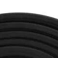 Black rubber sliding door sealing strip for Toyota Hiace high roof, 5 metre length