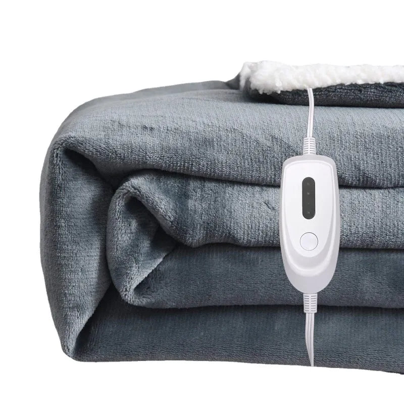 USB electric heating blanket in flannel fabric measuring 70 by 100 centimetres